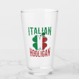 Italia Hooligan Bandera Italiana Shamrock St Patro