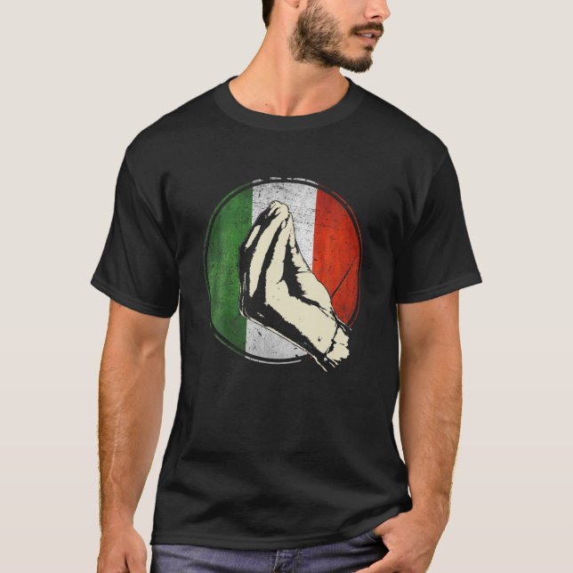 Italia: La camiseta de regalo italiana es divertid (Anverso)
