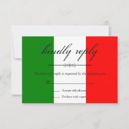 Italia moderna Boda italiana RSVP