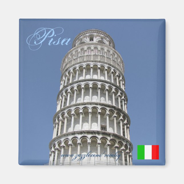 Italia Pisa diseño de imán fresco (Frente)
