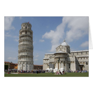 Italia, Pisa. Torre inclinada de Pisa y