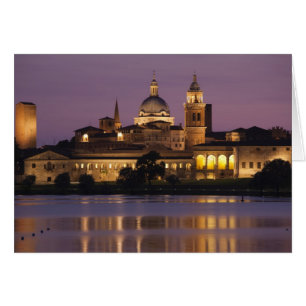 Italia, provincia de Mantua, Mantua. Vista de la c