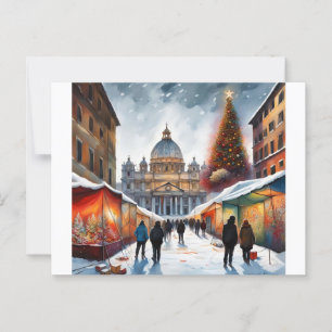 Italia, Roma - Tarjeta de Navidades, Invierno 004