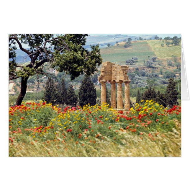 Italia, Sicilia, Agrigento. Las ruinas de (Anverso (Horizontal))