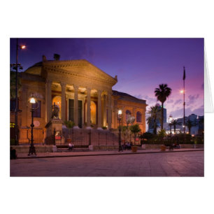 Italia, Sicilia, Palermo, Teatro Massimo Ópera