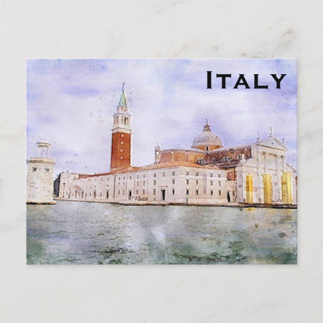 Italia Viaje Vintage Turismo Añadir postal (Anverso)