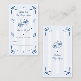 Italiano cuántas tarjetas de juego Baby Shower de