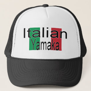 Italiano divertido Yamaka del gorra