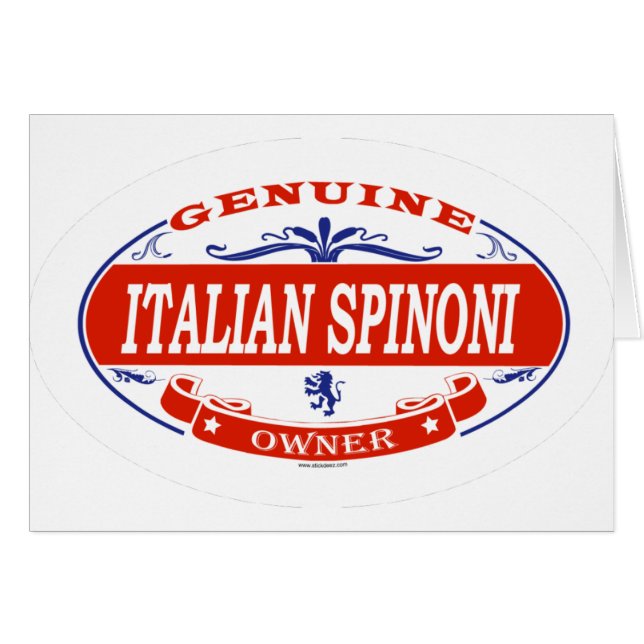Italiano Spinoni (Anverso (Horizontal))