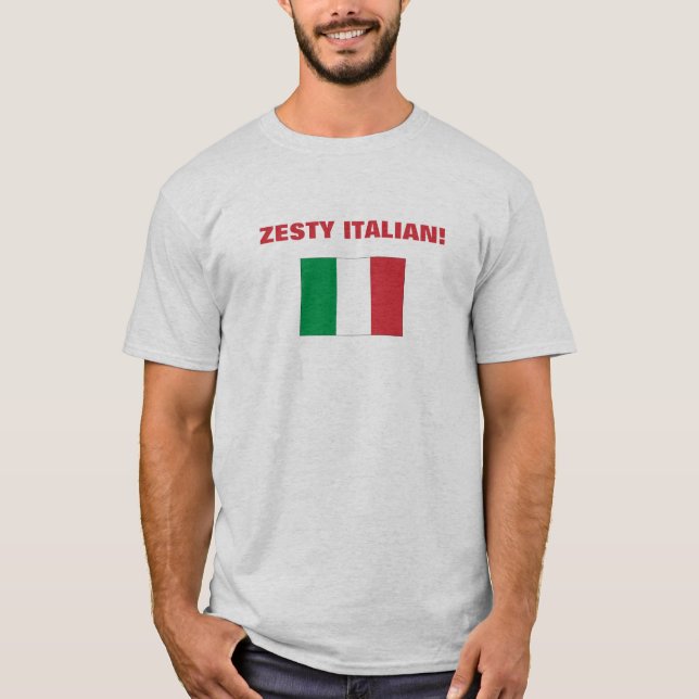 ¡Italiano Zesty! Camiseta (Anverso)