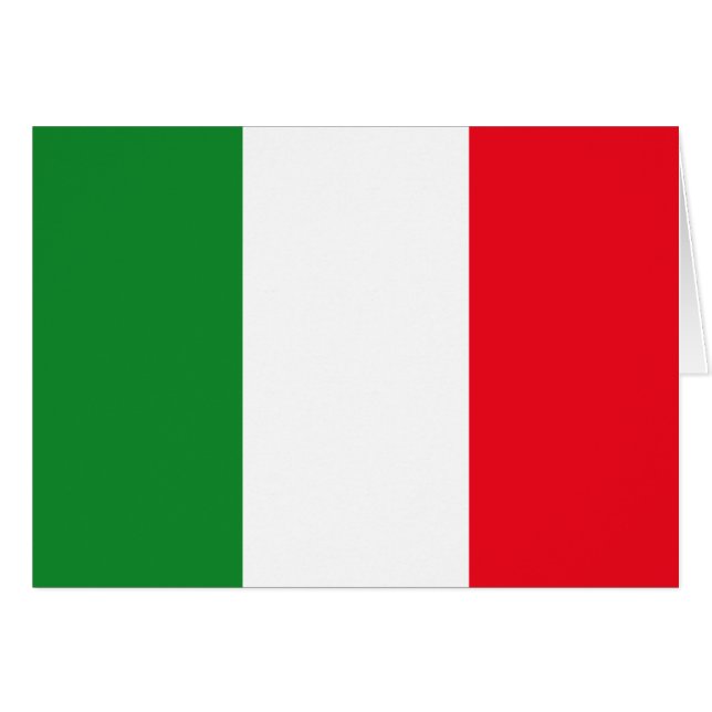 Italy Flag (Anverso (Horizontal))