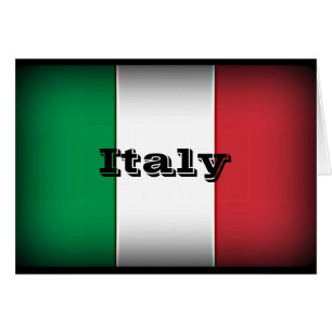 Italy Flag Dark Edge