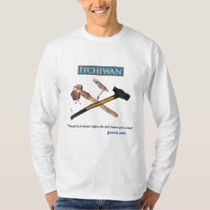 ITCHIWAN LARGA MANCHA CAMISETA DE DESEO IRLANDESA