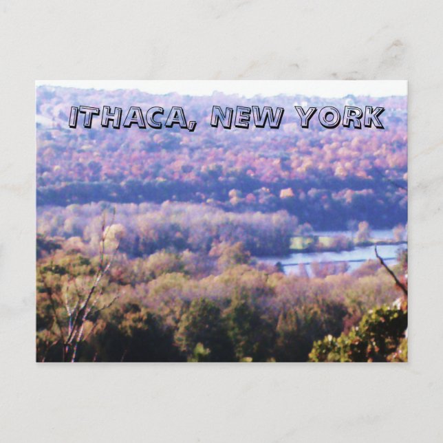 ITHACA, postal de NUEVA YORK (Anverso)