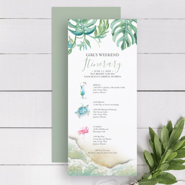 Itinerario de fin de semana de boda en Florida par (Subido por el creador)