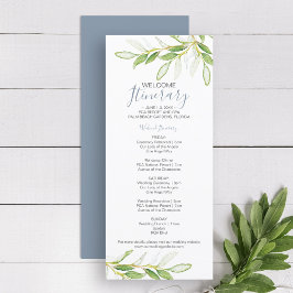 Itinerario de fin de semana de Boda verde para los