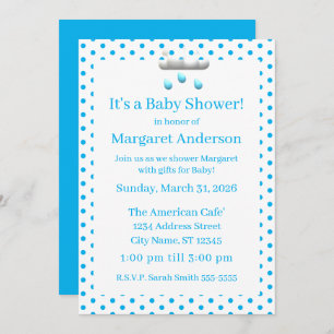 It's a Boy! Invitación de Baby Shower