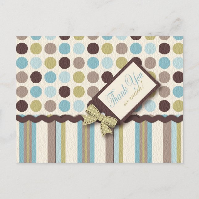 It's a Boy! Postal TY (Anverso)