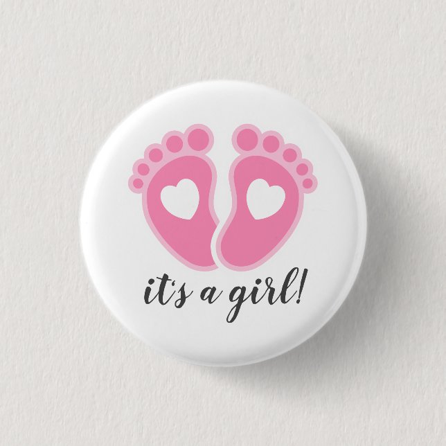 It's a Girl! Botón Nuevo padre (Anverso)