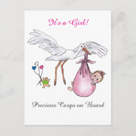 It's a Girl! Tarjetas Postales
