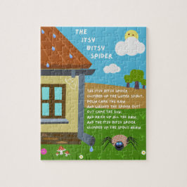 Itsy Bitsy Spider Nursery Rhyme Puzzle