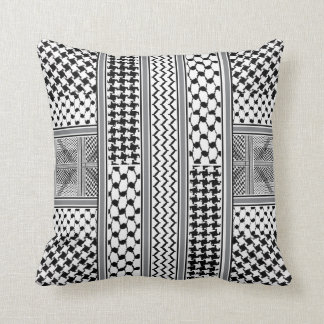 IV - Almohada de Palestina Kaffiyeh