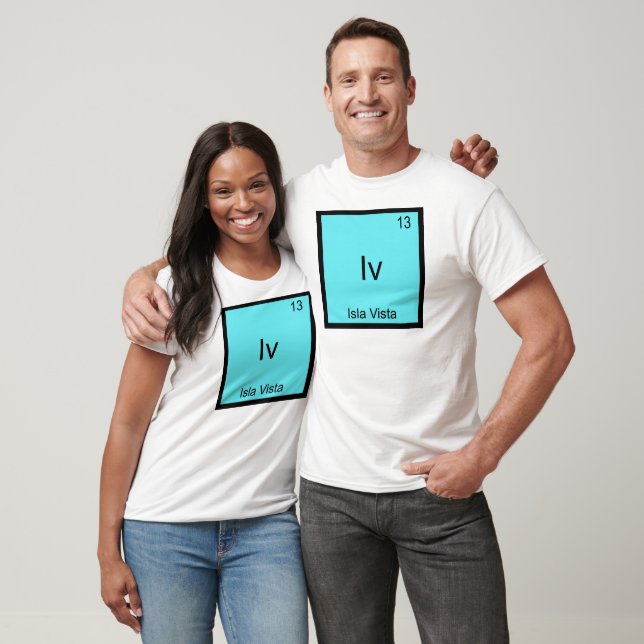 Iv - Isla Vista Camiseta divertida símbolo element (Unisexo)