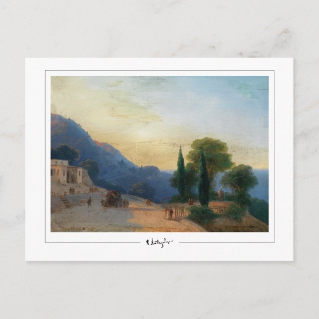 Ivan Aivazovsky #134 - Postales Bellas Artes (Anverso)