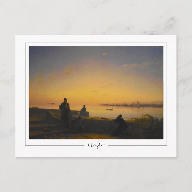 Ivan Aivazovsky #144 - Postales Bellas Artes (Anverso)