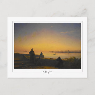 Ivan Aivazovsky #144 - Tarjeta postal de arte fino