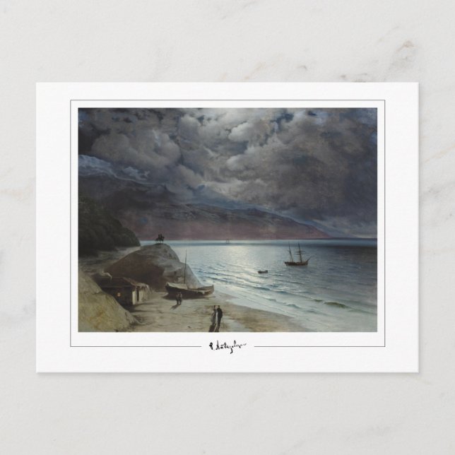 Ivan Aivazovsky #162 - Postales Bellas Artes (Anverso)