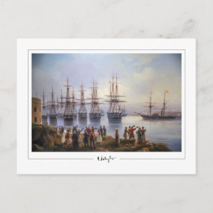 Ivan Aivazovsky #167 - Tarjeta postal de arte fino