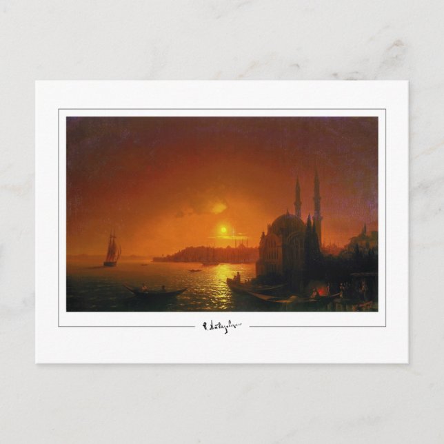 Ivan Aivazovsky #321 - Tarjeta postal de arte fino (Anverso)