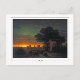 Ivan Aivazovsky #334 - Tarjeta postal de arte fino