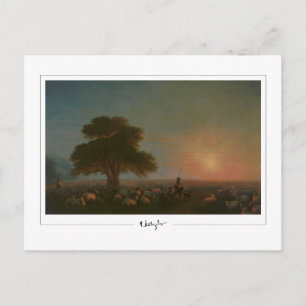 Ivan Aivazovsky #370 - Tarjeta postal de arte fino