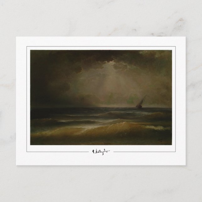 Ivan Aivazovsky #552 - Tarjeta postal de arte fino (Anverso)
