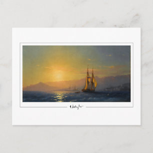 Ivan Aivazovsky #561 - Tarjeta postal de arte fino