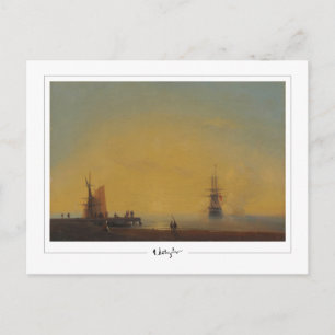 Ivan Aivazovsky #570 - Tarjeta postal de arte fino