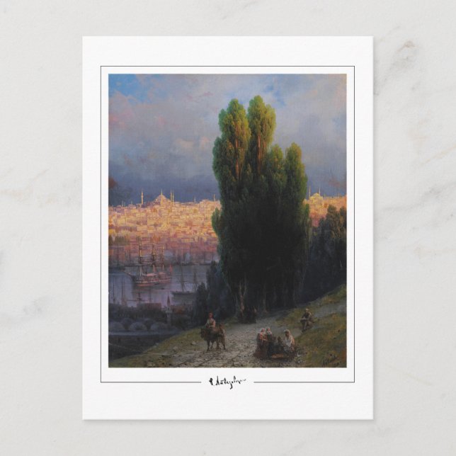 Ivan Aivazovsky #629 - postal Bella Artes (Anverso)