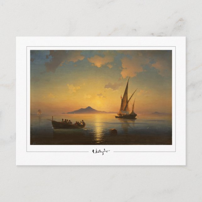Ivan Aivazovsky #99 - Postales Bellas Artes (Anverso)