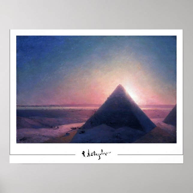 Ivan Aivazovsky Zedign Poster de Arte #205 (Frente)