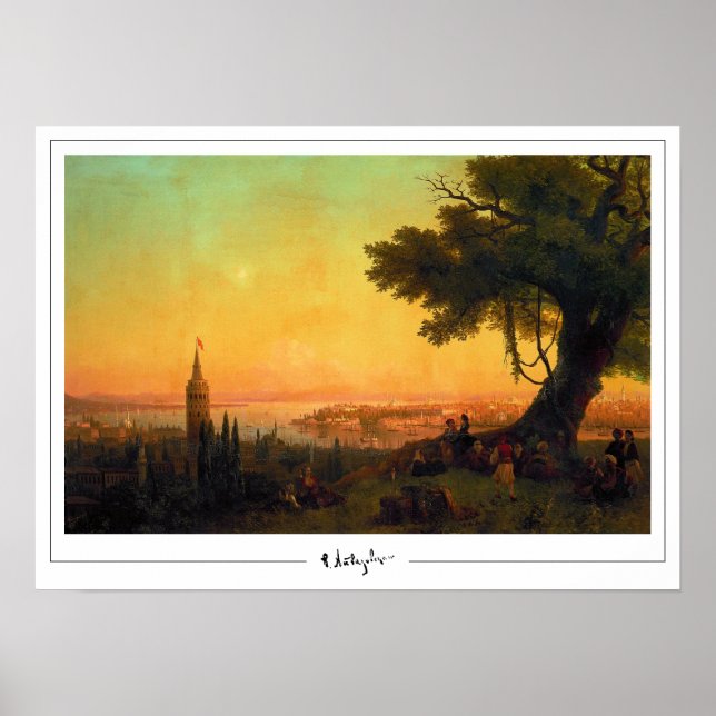 Ivan Aivazovsky Zedign Poster de Arte #308 (Frente)
