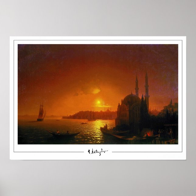 Ivan Aivazovsky Zedign Poster de Arte #321 (Frente)