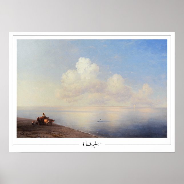 Ivan Aivazovsky Zedign Poster de Arte #360 (Frente)