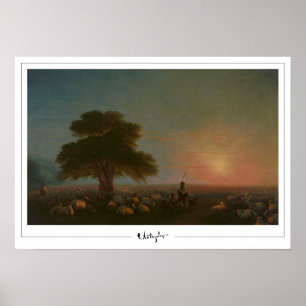 Ivan Aivazovsky Zedign Poster de Arte #370