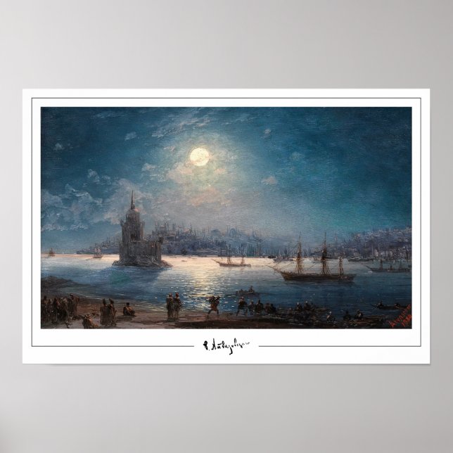 Ivan Aivazovsky Zedign Poster de Arte #437 (Frente)