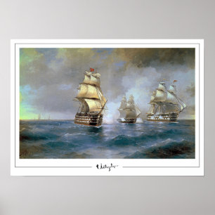 Ivan Aivazovsky Zedign Poster de Arte #7