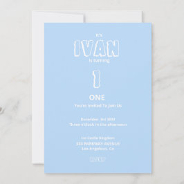 Ivan la invitación de cumpleaños del príncipe de h