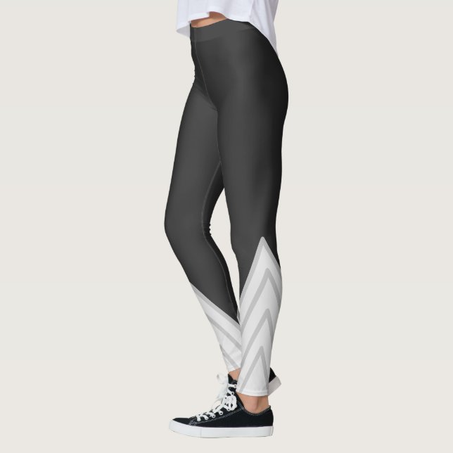 Ivory Gray Attoni Yoga Leggings (Izquierda)