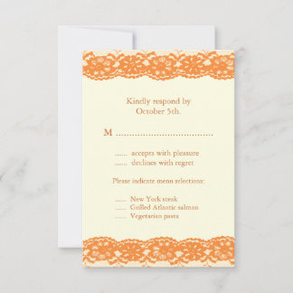 Ivory Lace RSVP